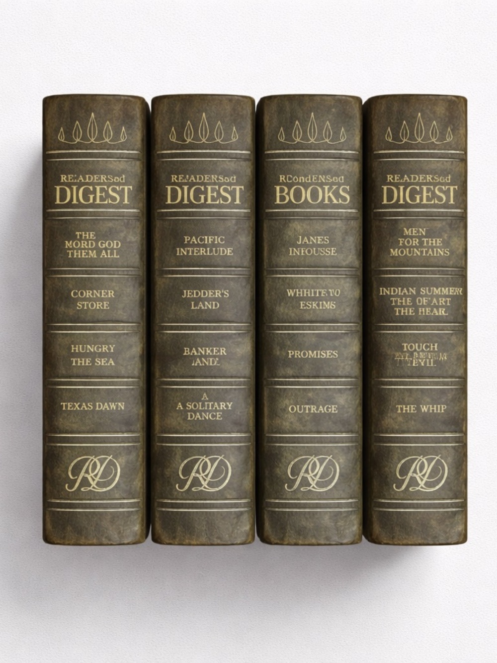 Vintage Reader's Digest Condensed Books Set